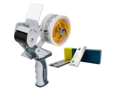 Dyspenser do taśmy pakowej 50 mm Harmadon™ GFC-828  +  Wymienne ostrze 2