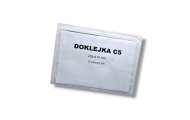 PRZYLGA KURIERSKA C5 235x175 mm – 1000 szt. | Doklejka foliowa A5 na paczki i kartony 2