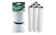 Dyspenser Stretch HP-50321 + 6x Folia Stretch Thincore 1,35 kg / 23 µm Biała - zestaw do pakowania
