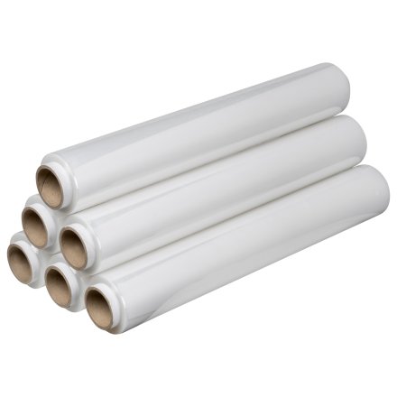 Dyspenser Stretch HP-50321 + 6x Folia Stretch Thincore 1,35 kg / 23 µm Transparentna - zestaw do pakowania 3