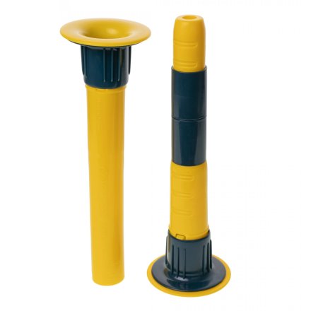 Dyspenser odwijacz do folii beztulejowej Harmadon SF-50621 + 6x Folia Stretch beztubowa czarna HarmadonCoreless™ 1,15kg/23µm 2